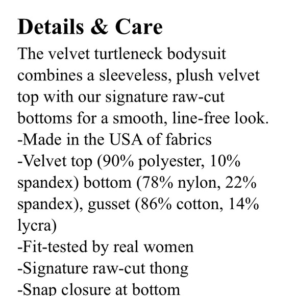 Commando Velvet Sleeveless Mock Neck Bodysuit - Picture 7 of 8